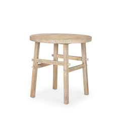Rosie Blonde Large Wood End Table