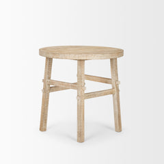 Rosie Blonde Large Wood End Table