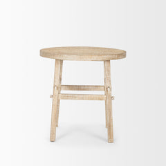 Rosie Blonde Large Wood End Table