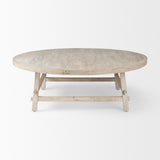 Rosie Blonde Round Wood Coffee Table