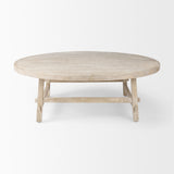 Rosie Blonde Round Wood Coffee Table