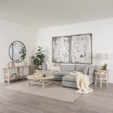 Rosie Blonde Round Wood Coffee Table