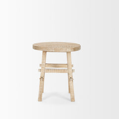 Rosie Blonde Small Wood End Table