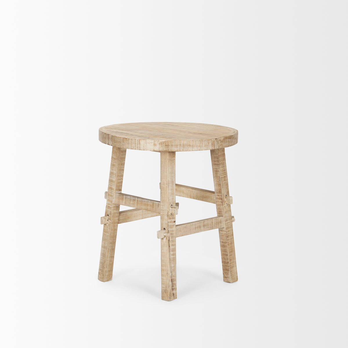Rosie Blonde Small Wood End Table - Ornate Home