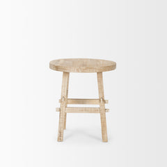 Rosie Blonde Small Wood End Table