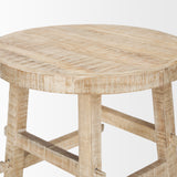 Rosie Blonde Small Wood End Table - Ornate Home