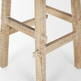 Rosie Blonde Small Wood End Table - Ornate Home