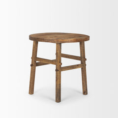 Rosie Brown Large Wood End Table - Ornate Home