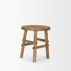 Rosie Brown Small Wood End Table - Ornate Home