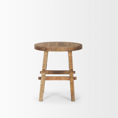 Rosie Brown Small Wood End Table - Ornate Home