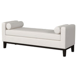 Rosie Vanilla Accent Bench - Ornate Home