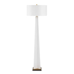 Rosin White Floor Lamp - Ornate Home