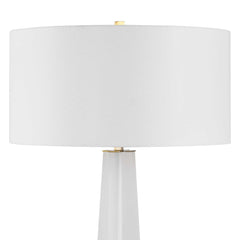 Rosin White Floor Lamp - Ornate Home