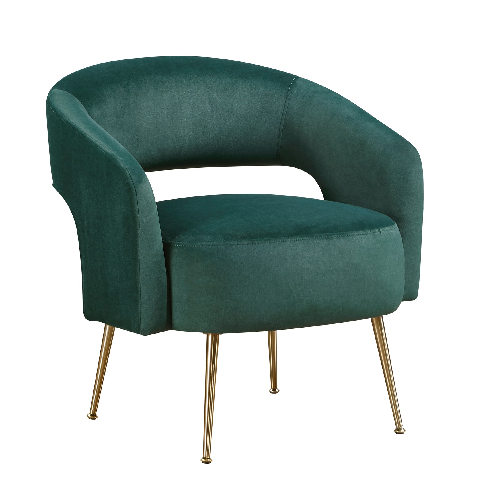 Roslyn Green Accent Chair - Ornate Home