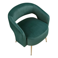 Roslyn Green Accent Chair - Ornate Home