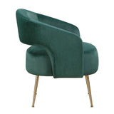 Roslyn Green Accent Chair - Ornate Home