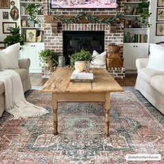 Rosman Distressed Washable Area Rug - Ornate Home