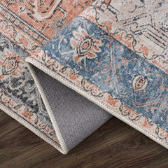 Rosman Distressed Washable Area Rug - Ornate Home