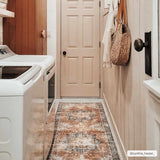 Rosman Distressed Washable Area Rug - Ornate Home