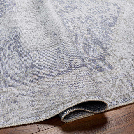 Rosman Olive Washable Rug - Clearance - Ornate Home