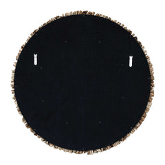 Rossetti Woodtone Round Interwoven Wood Mirror - Ornate Home