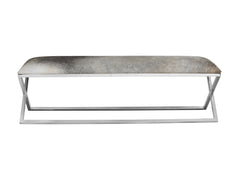 Rossi Grey Bench - Ornate Home
