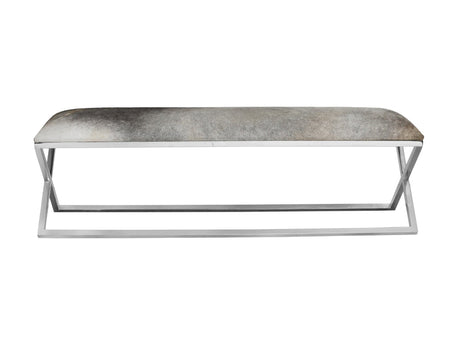 Rossi Grey Bench - Ornate Home