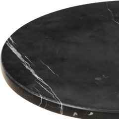 Rosston Black Marble Accent Table - Ornate Home