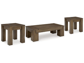 Rosswain Brown Lift-top Coffee Table and 2 End Tables (Online Special Price) - Ornate Home