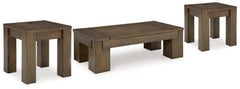 Rosswain Brown Lift-top Coffee Table and 2 End Tables - Ornate Home