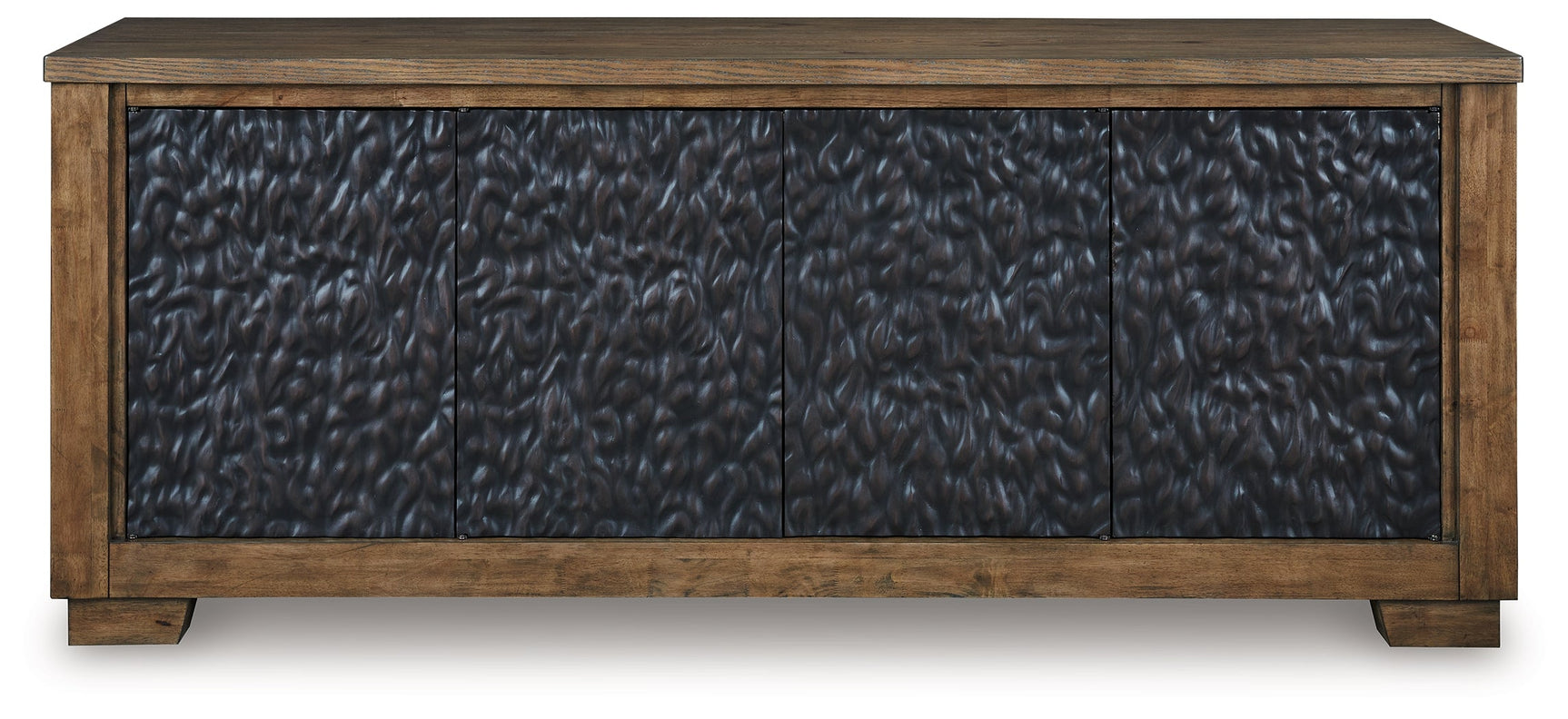 Rosswain Warm Brown 80" TV Stand - Ornate Home