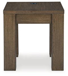 Rosswain Warm Brown End Table - Ornate Home