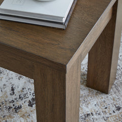 Rosswain Warm Brown End Table - Ornate Home