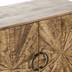 Roswell Brown/Black Sideboard - Ornate Home
