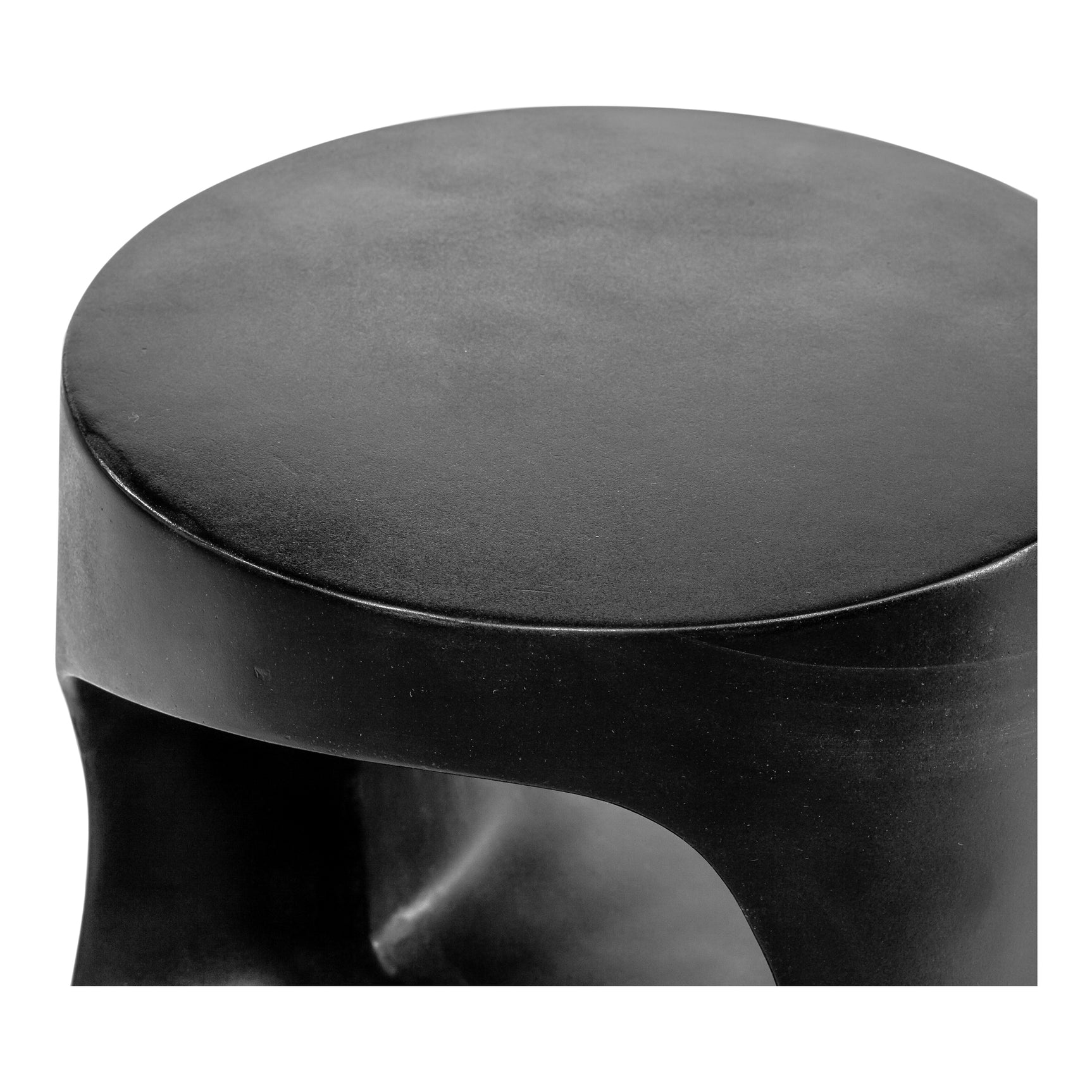 Rothko Black Outdoor Stool - Ornate Home