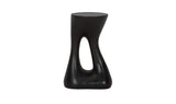 Rothko Black Tall Outdoor Side Table - Ornate Home