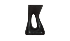 Rothko Black Tall Outdoor Side Table - Ornate Home