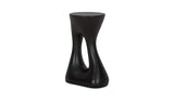 Rothko Black Tall Outdoor Side Table - Ornate Home