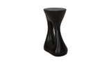 Rothko Black Tall Outdoor Side Table - Ornate Home