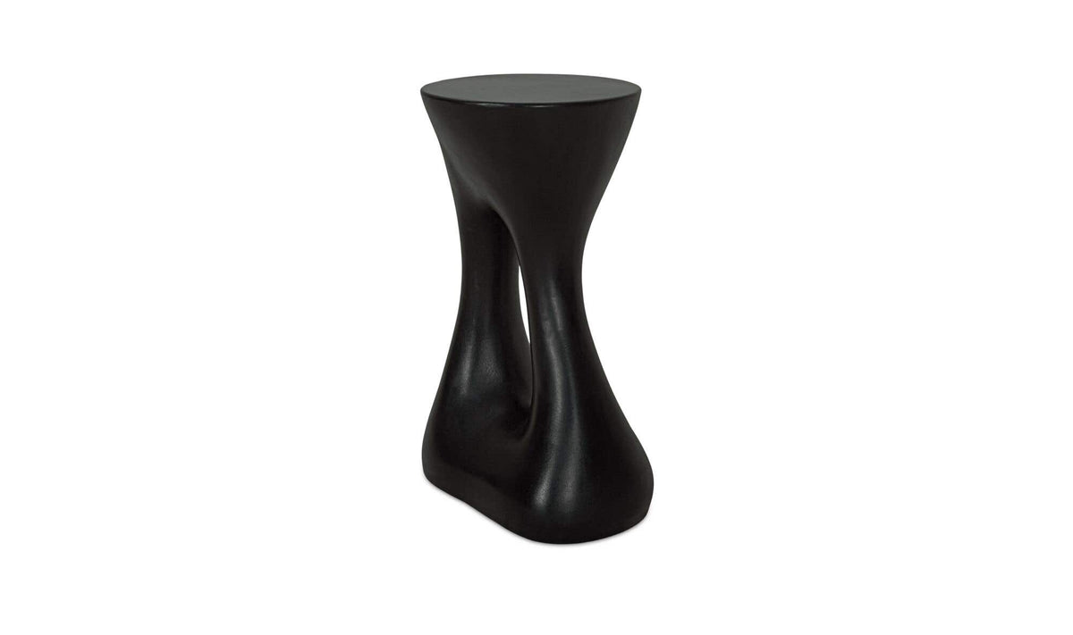 Rothko Black Tall Outdoor Side Table - Ornate Home