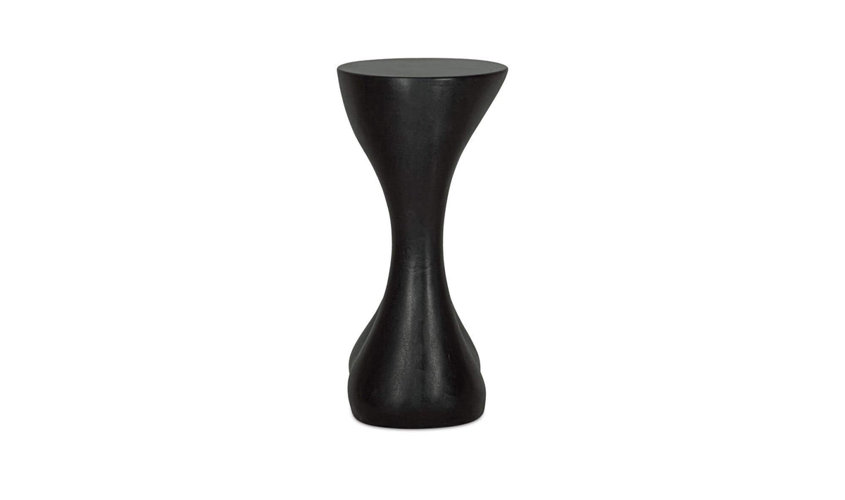 Rothko Black Tall Outdoor Side Table - Ornate Home