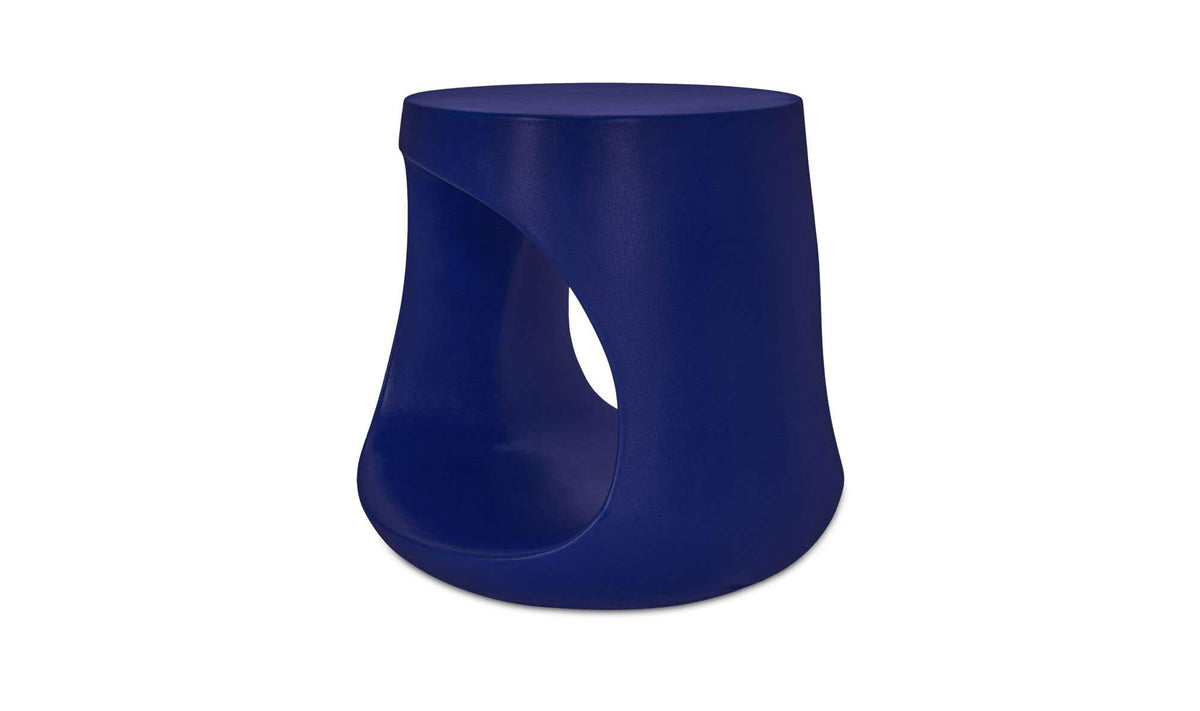 Rothko Blue Outdoor Stool - Ornate Home