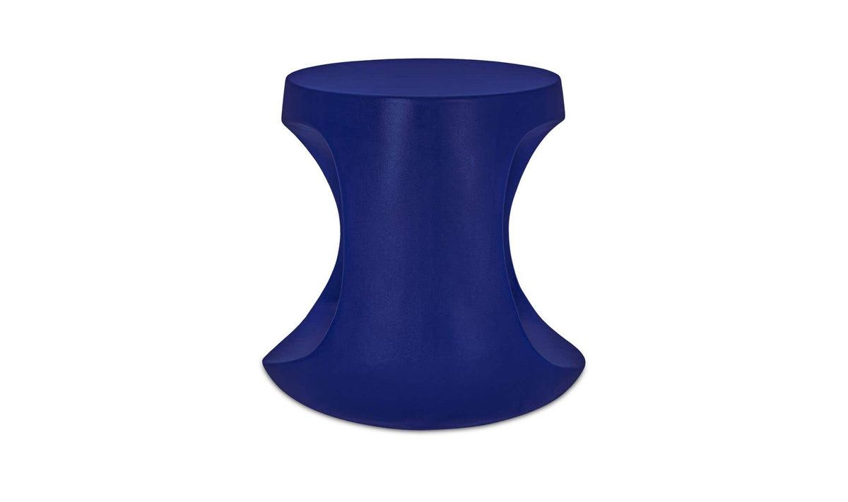 Rothko Blue Outdoor Stool - Ornate Home