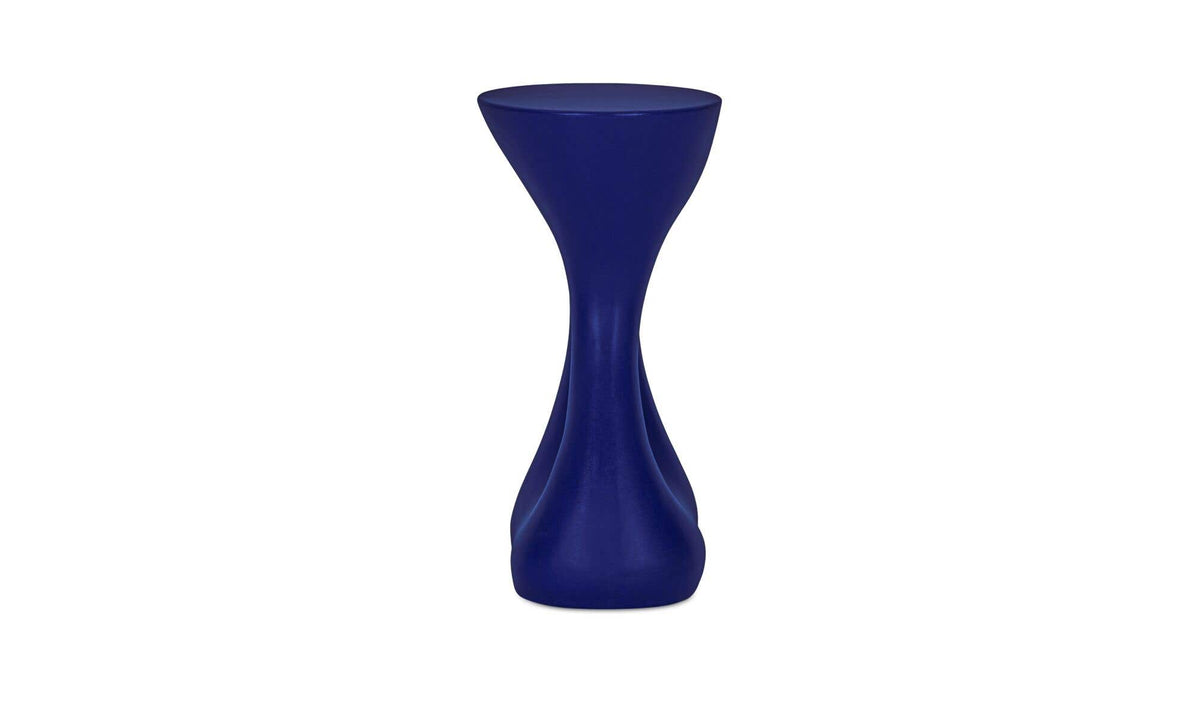 Rothko Blue Tall Outdoor Side Table - Ornate Home
