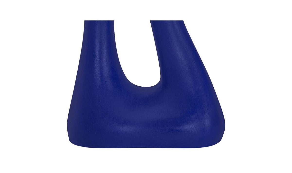 Rothko Blue Tall Outdoor Side Table - Ornate Home