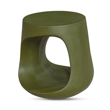 Rothko Green Outdoor Stool - Ornate Home