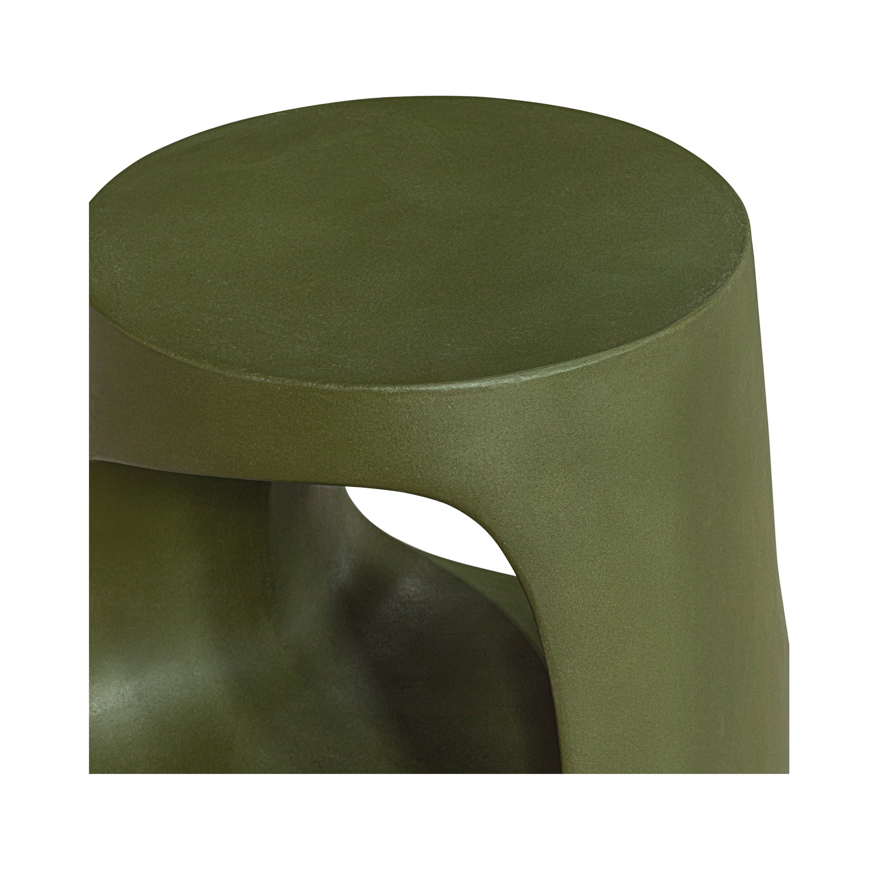 Rothko Green Outdoor Stool - Ornate Home