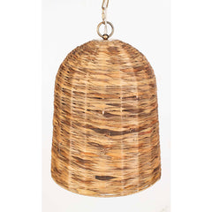Rotorua Brass 1 Light Sea Grass Pendant - Ornate Home