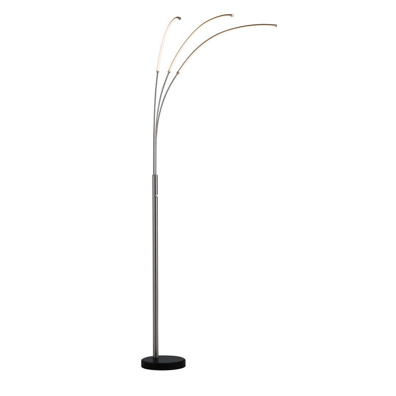 Rougue Silver Floor Lamp - Ornate Home