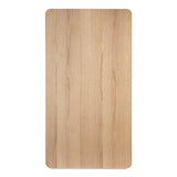 Round Natural Oak Off Coffee Table - Ornate Home